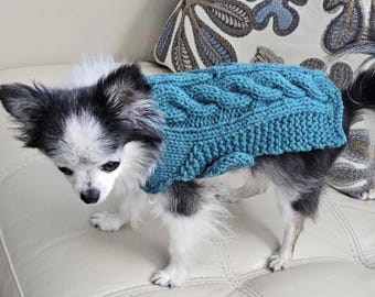 Fits 1-2lbs, XXXS Dog Sweater, XXXS Dog Coat, XXXS Dog Clothes, Tiny dog sweater, chihuahua Dog Coat, Chihuahua Sweater, small dog sweater