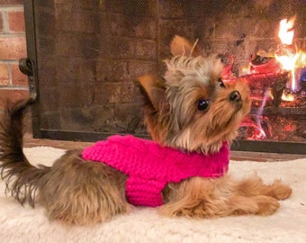 Fits 1-2lbs, XXXS Dog Sweater, Tiny dog coat, XXS Dog Coat, XXS Dog Clothes, chihuahua Dog Coat, Chihuahua Sweater, small dog sweater