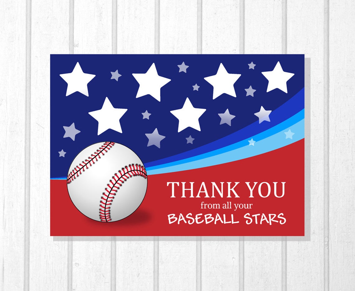 Thank You Baseball Baseball Coach Baseball Team Baseball Etsy
