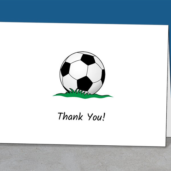 Thank You Soccer, Coach, Mentor, Team Gift, Coach Thank You, Soccer Card, Coach Card, Soccer Party, Simple Card, Greeting Card