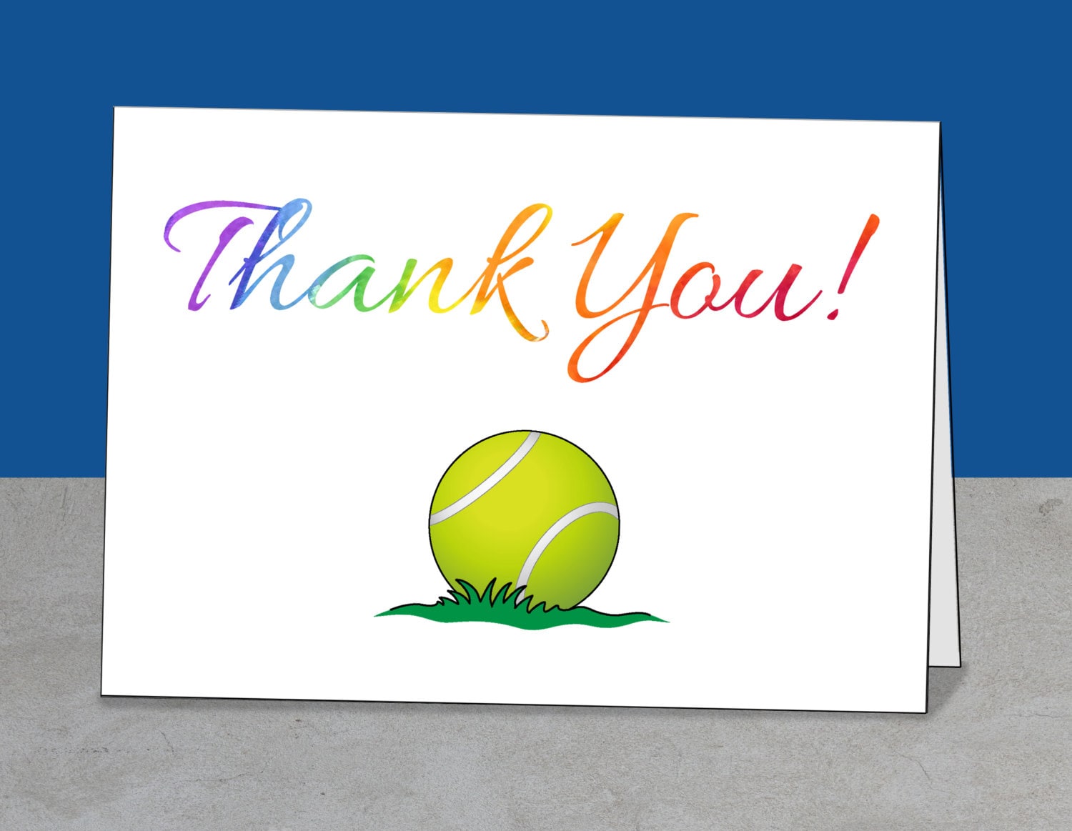 PRINTABLE Team Thank You Card for Tennis Coach, Instant Download, Greeting Card, Tennis Coach ...