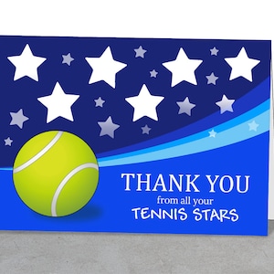 Cadeau d'entraîneur de tennis, partie de tennis, équipe de tennis, équipe merci, carte numérique de tennis, tennis imprimable, balle de tennis, entraîneur merci