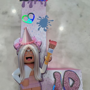 3D Roblox Letter