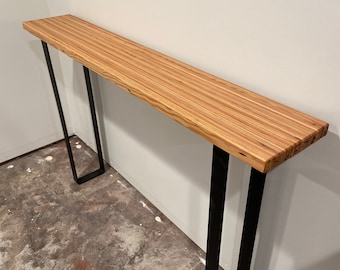 Doug Fir Lath Console/Entry Table