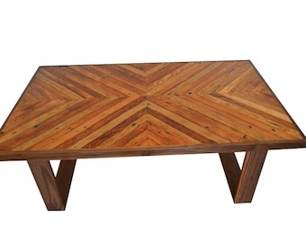 Reclaimed Doug Fir Lath Coffee Table