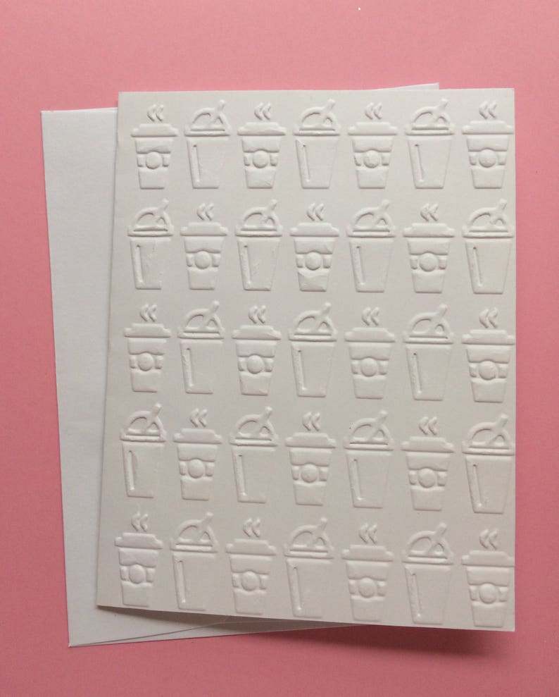 Embossed Greeting Cards Etsy