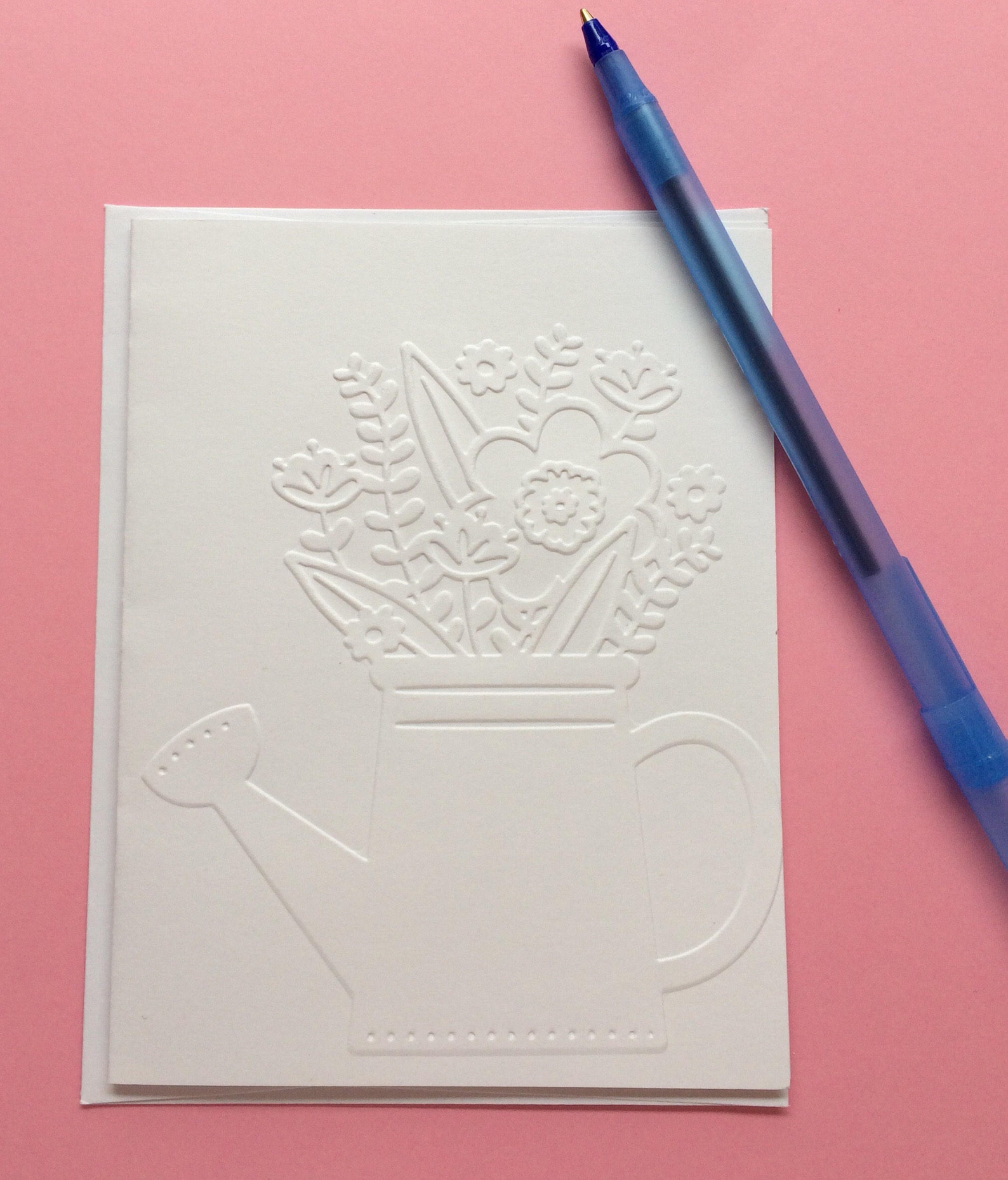 Embossed Greeting Cards Etsy