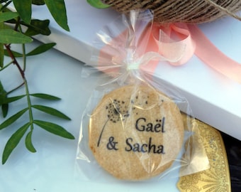 Personalized Cookie Wedding Baptism Communion Guest Gift 1 Personalized Cookie