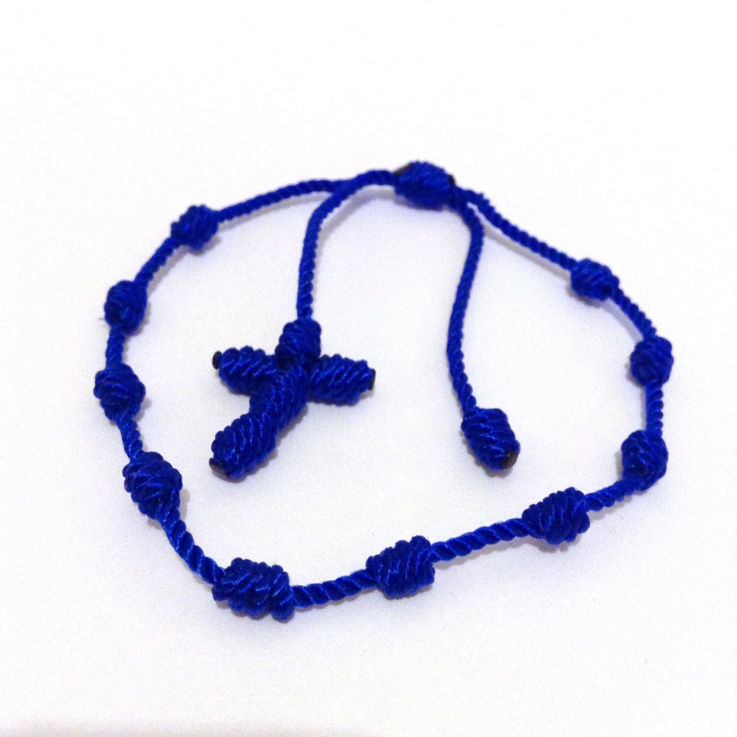 Set of 2: Handmade Knotted Rosary Bracelet Decenario Gifts | Etsy