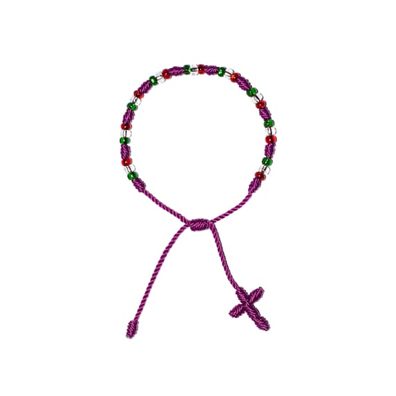 Mexican on sale rosary bracelet