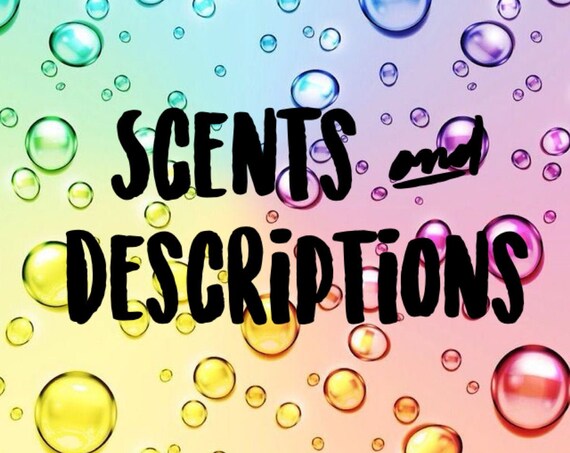 3 Cheeky Chicks Scents and Descriptions (This listing isn't available for purchase)