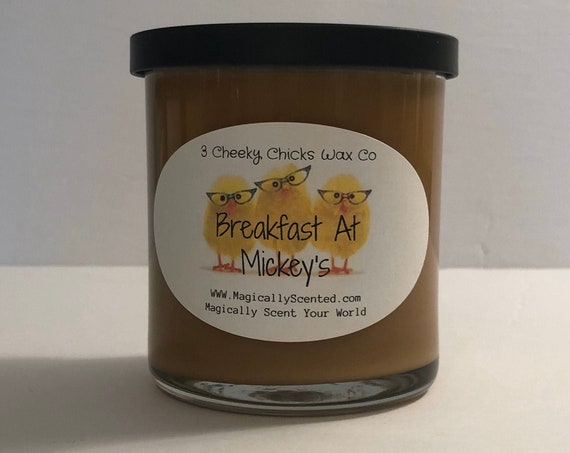 Breakfast At Mickey's Candle