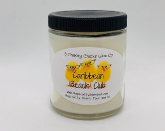 Caribbean Beach Club, Disney Candle, Disney Inspired, Home Fragrance