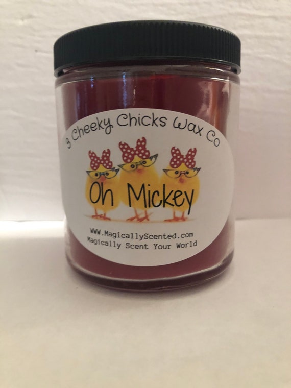 Oh Mickey Candle