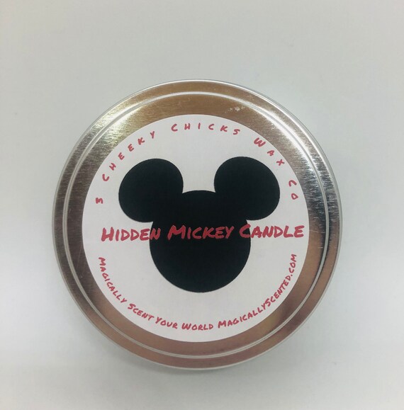 Hidden Mickey Candle