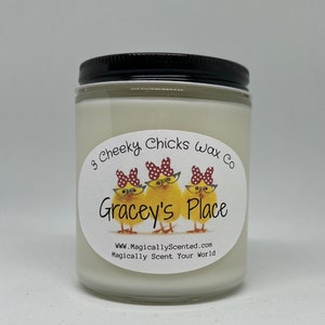 Gracey's Place Candle, Disney Ride Scent, Haunted Mansion, Home Fragrance