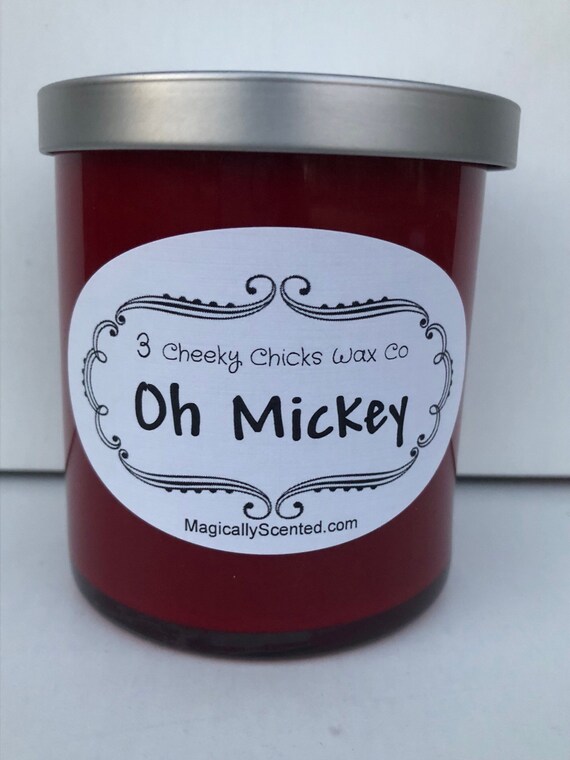 Oh Mickey Candle