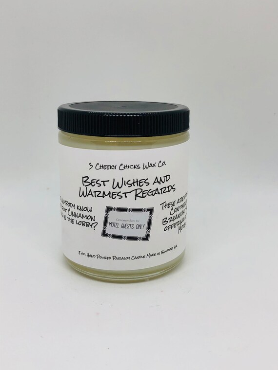 Best Wishes and Warmest Regards Candle
