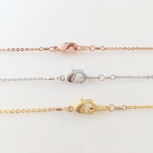 June Birthstone Necklace GENUINE Pearl 14K Gold Filled 14K Rose Gold Filled Sterling Silver Elegant Pale Pink Freshwater Pearl image 4