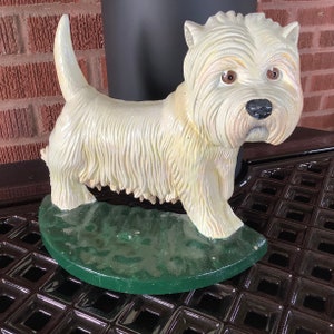 Westie door stop store