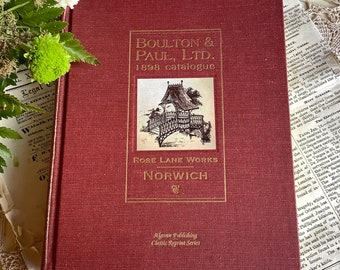 1898 reprint Rose Lane Works Norwich Boulton & Paul Ltd Architecture reference book catalogue