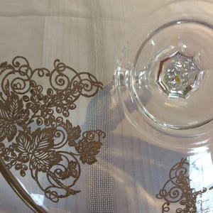 Elegant 1940 silver overlay tea time sandwich cake tidbits or fruit handle plate platter image 3