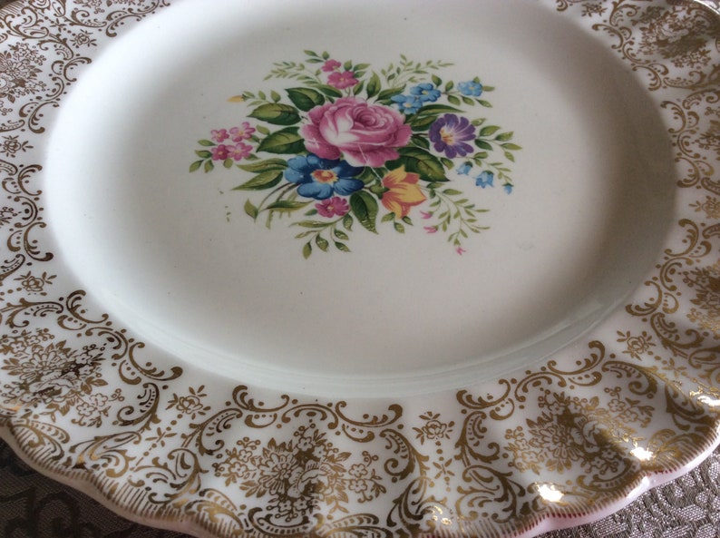 American Limoges China Sebring Ohio 1949 1955 Dinner Plates Etsy Canada