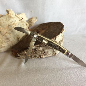 BOKER TREE BRAND POCKET KNIFE 4 CLOSED 3-BLADE