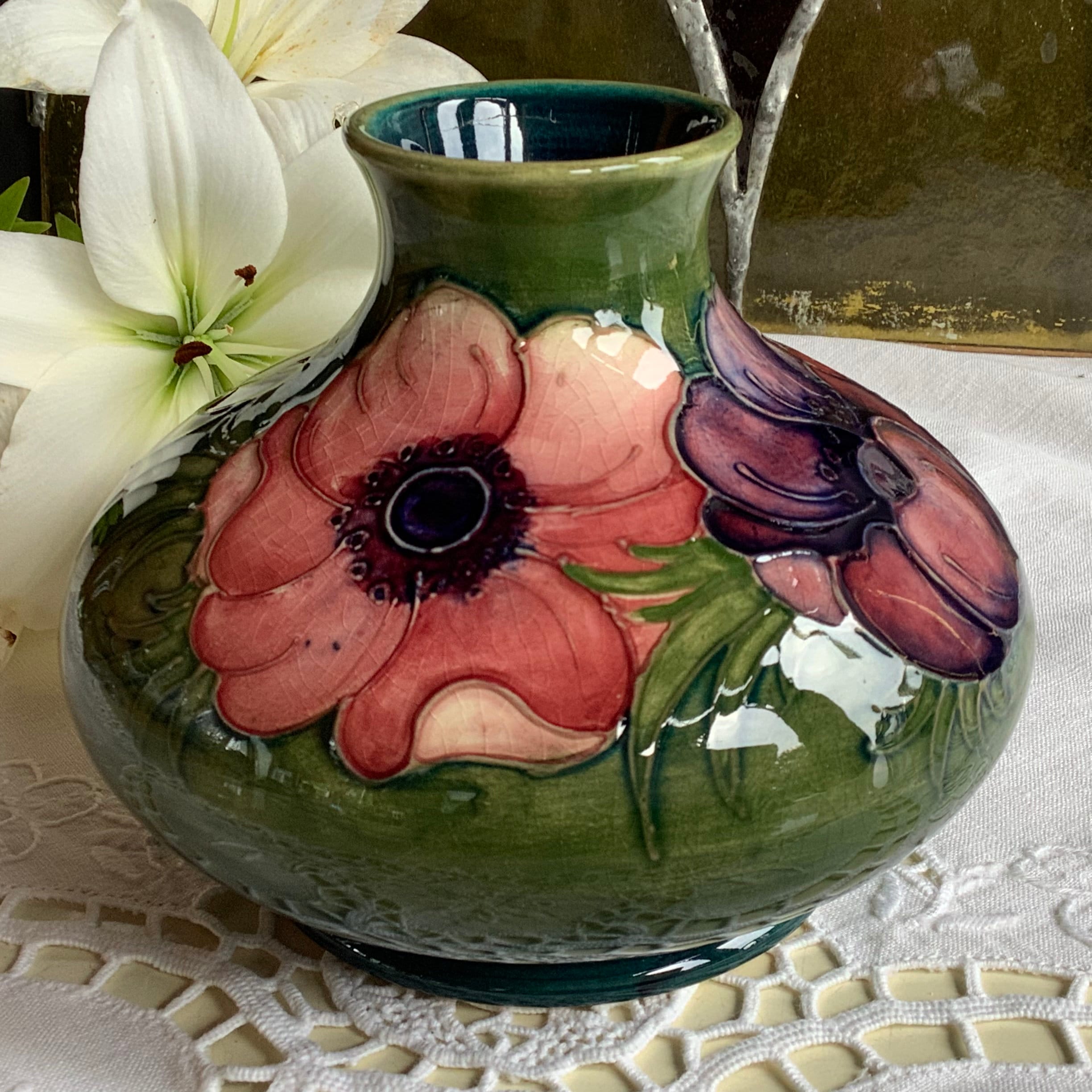 Moorcroft Vase - Etsy Moorcroft Vase - Etsy