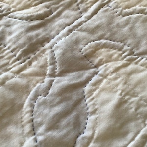 Hermosa reina tamaño edredón azul blanco decoración de la casa | Etsy