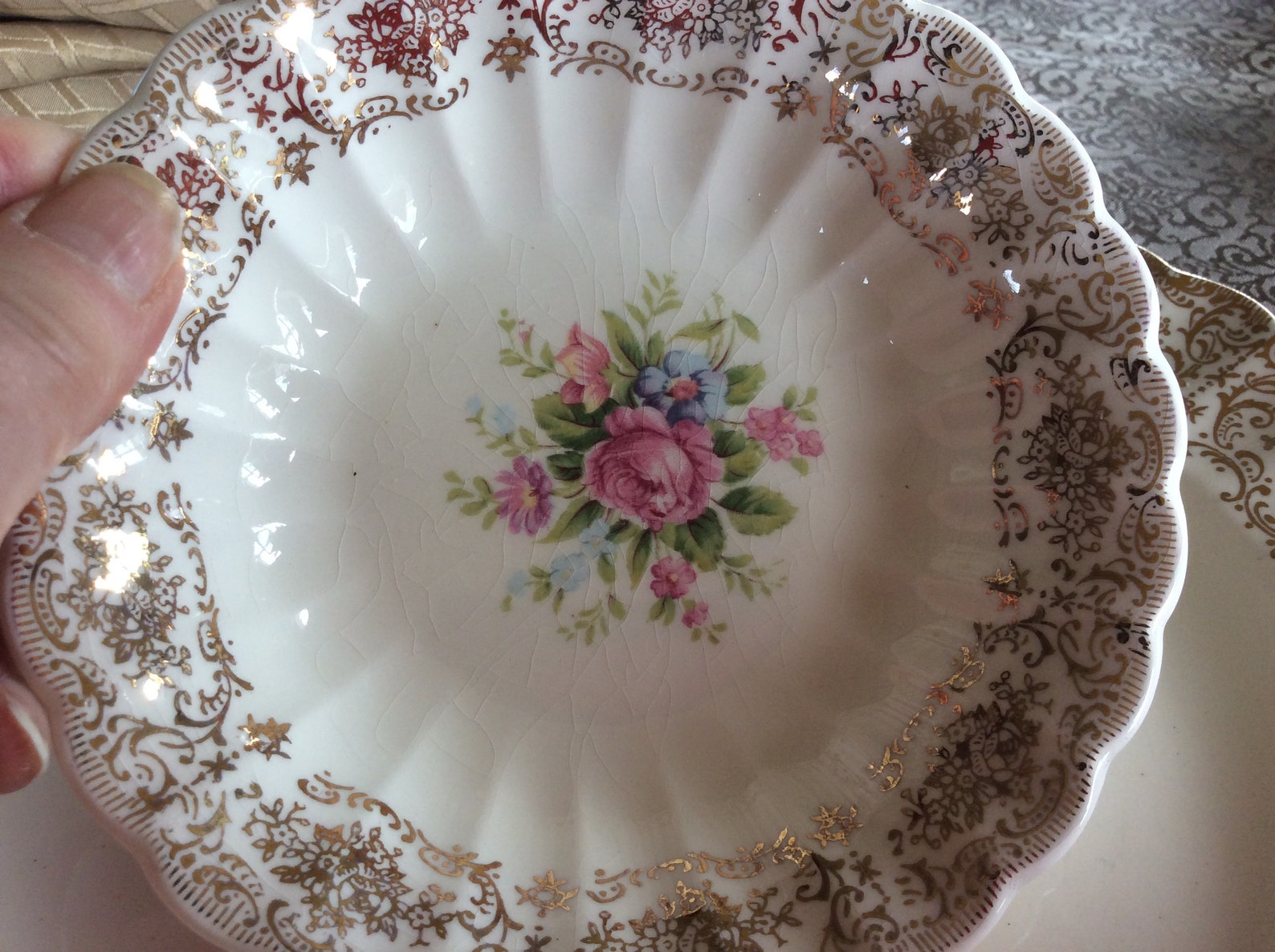 American Limoges China Sebring Ohio 1949 1955 Dinner Plates Etsy Canada