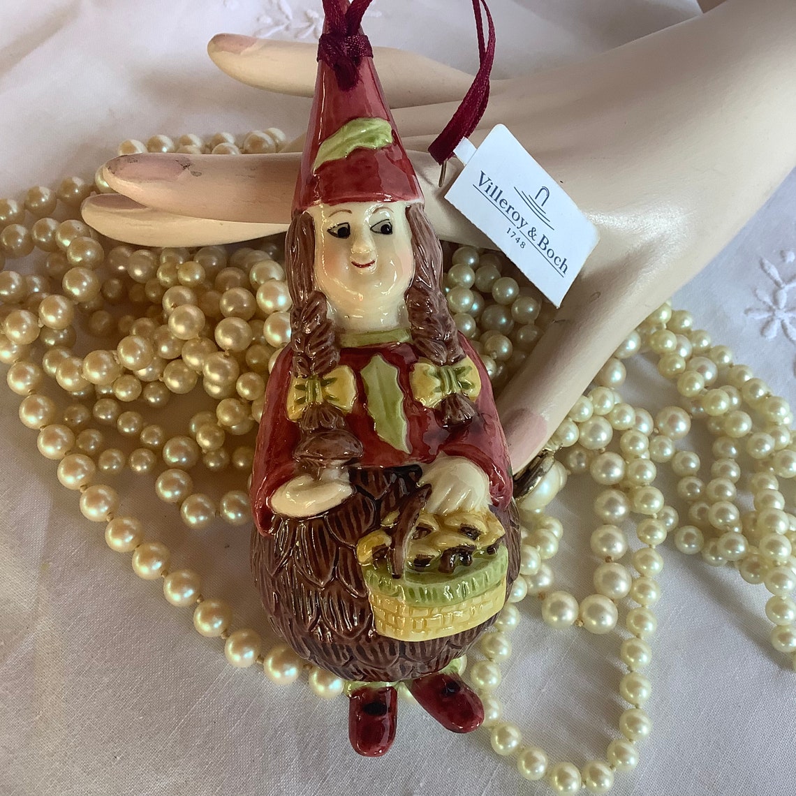 Vintage Villeroy & Boch Christmas Figurine Forest Ornaments Etsy