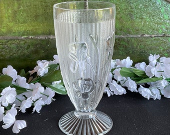 Jeannette glasswork ftd tumbler Iris Herringbone vetro trasparente a depressione sostitutivo