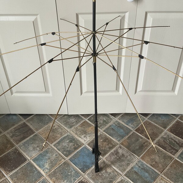 Antique umbrella or parasol frame Victorian Edwardian era