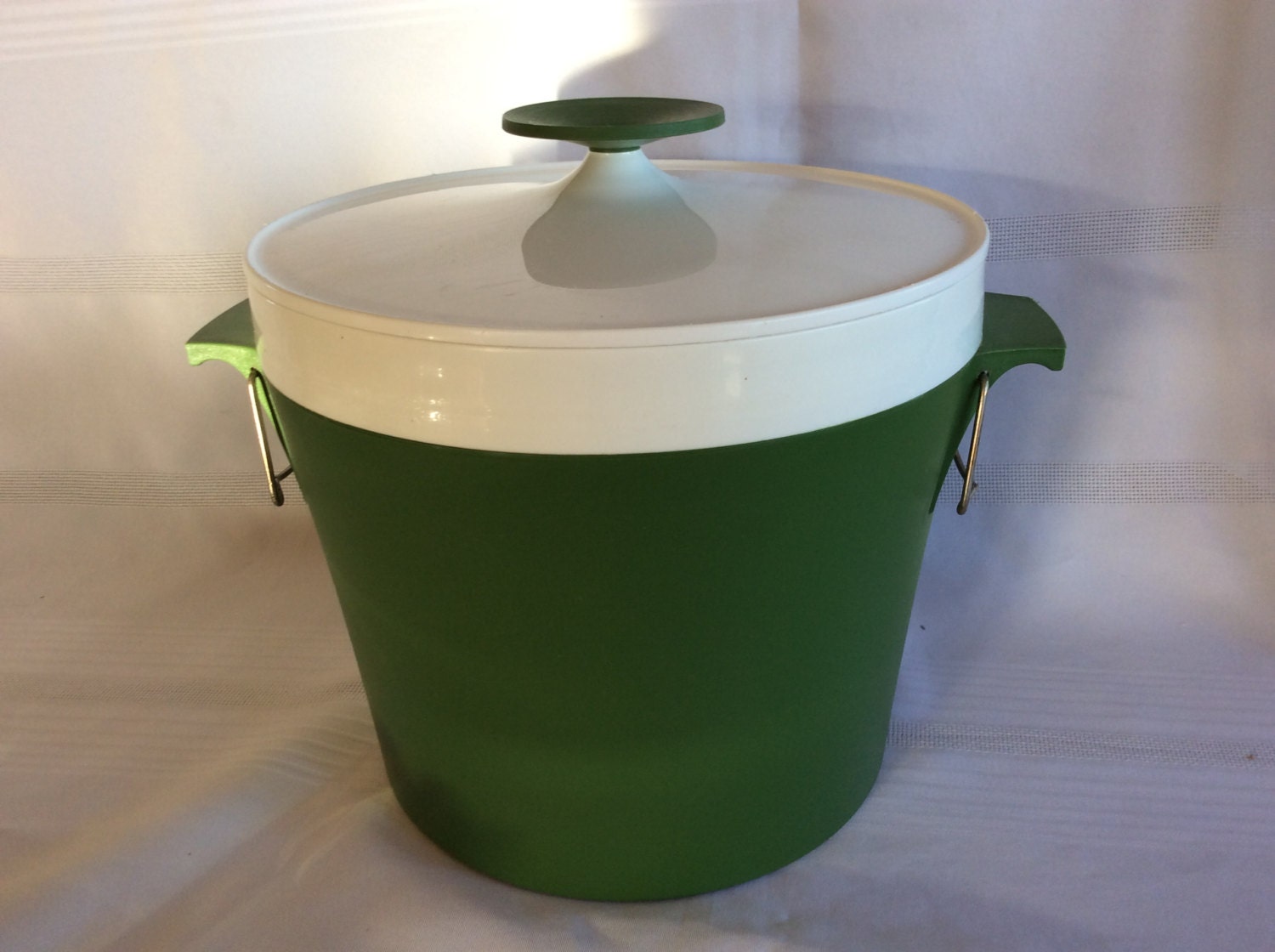 Vintage Retro GENI plastic ice bucket Barware ice dispenser Etsy