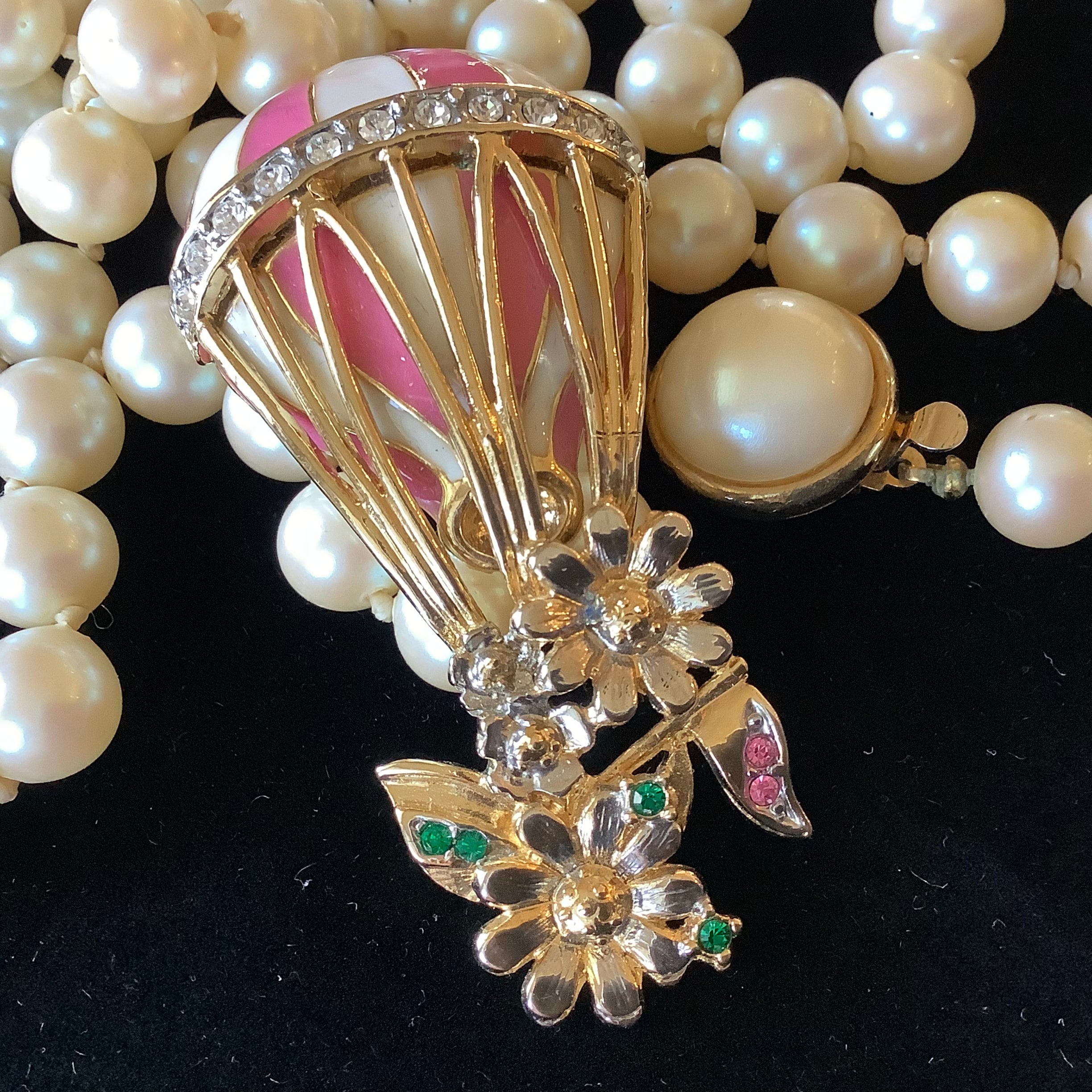 Hot Air Balloon Brooch Hot Air Balloon Brooch