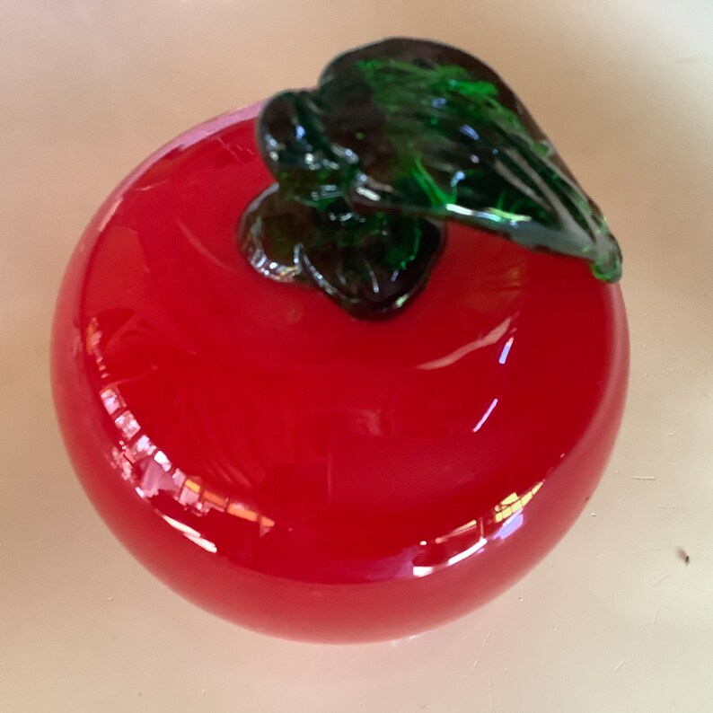 Vintage Decorative Glass Fruits Art Glass Fruit for Basket Etsy