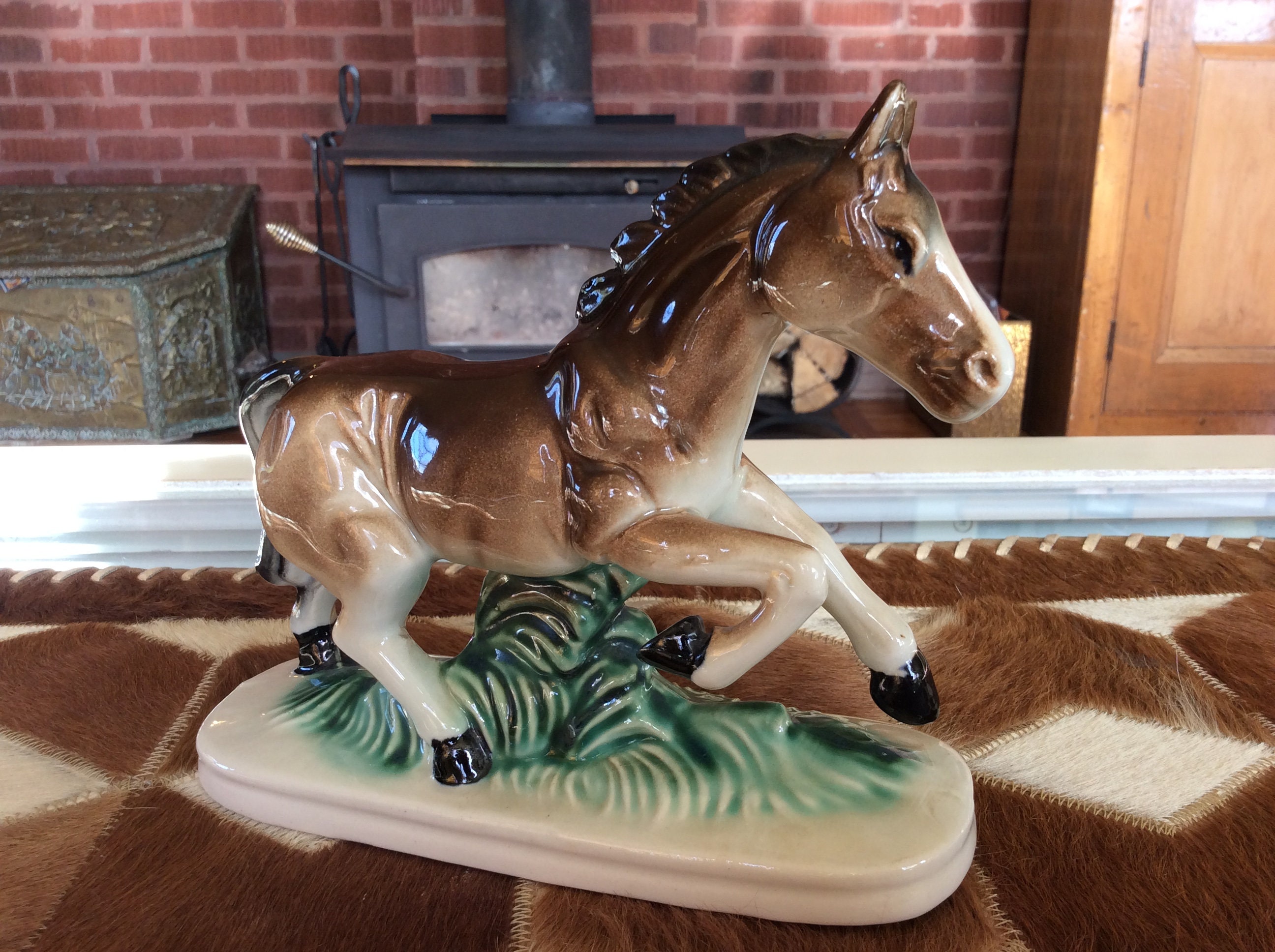 Nippon Yoko Boeki Ceramic Horse Ex Cond Collectible Figurine - Etsy Canada