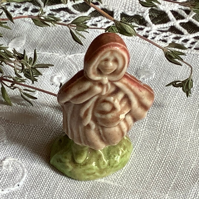 Red Rose tea Wade whimsies nursery rhymes figurines Etsy
