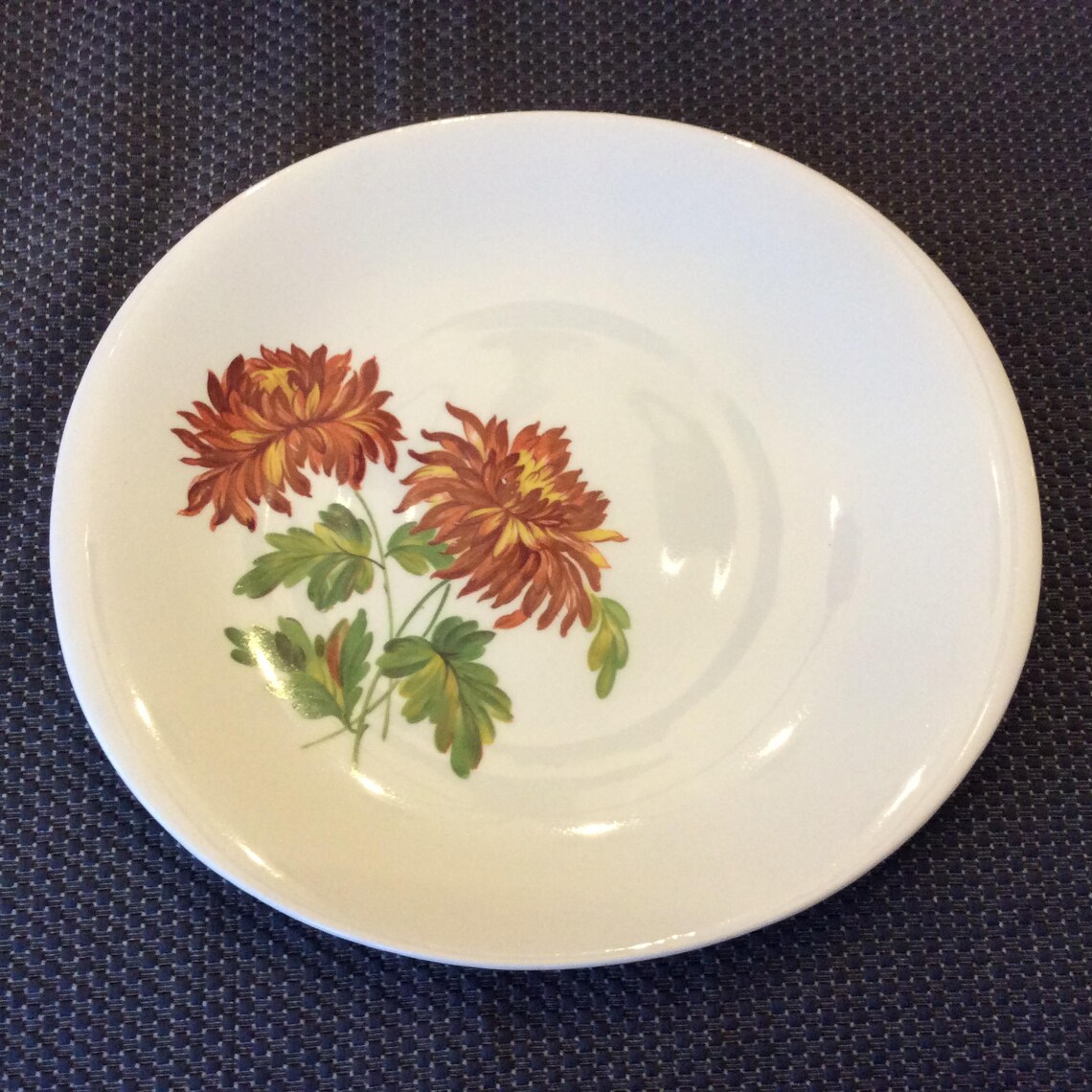 Lovely 1950 Cream Petal Grindley oval dinner plates Dallis or Etsy