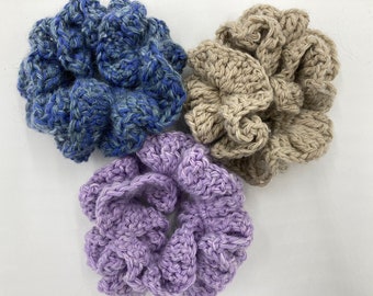 Crochet Scrunchie Pattern: Easy Beginner Hair Bow (PDF)