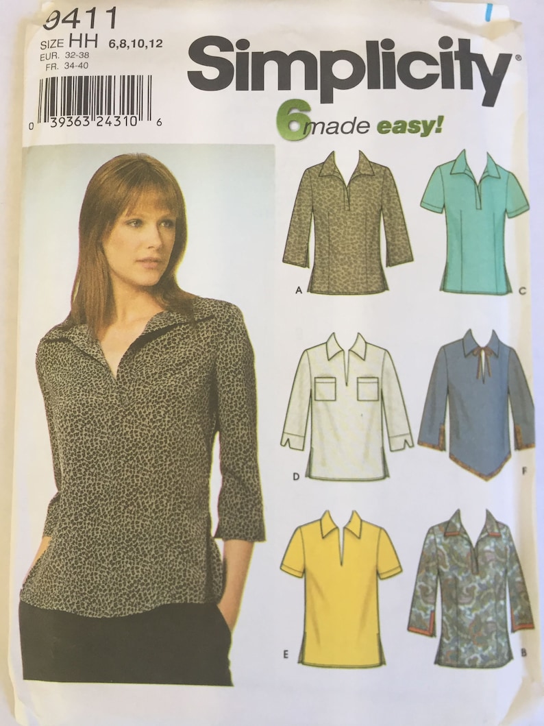 Misses/' /& Men/'s Plus Size Scrubs Lounge Wear Fabric Sewing Patterns 4101