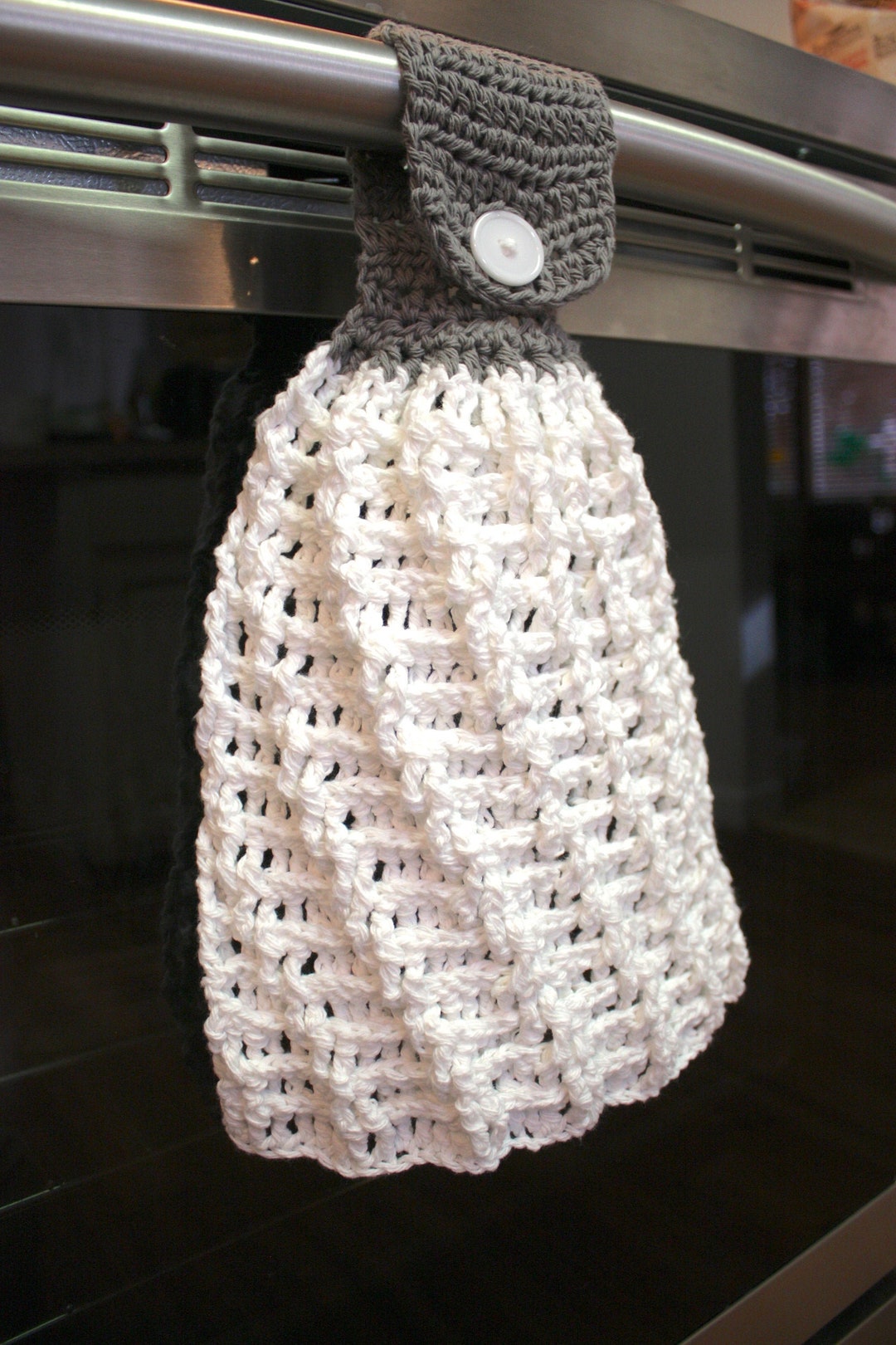 Kitchen Towel Crochet Patternl, Hand Towel Crochet Pattern, Kitchen