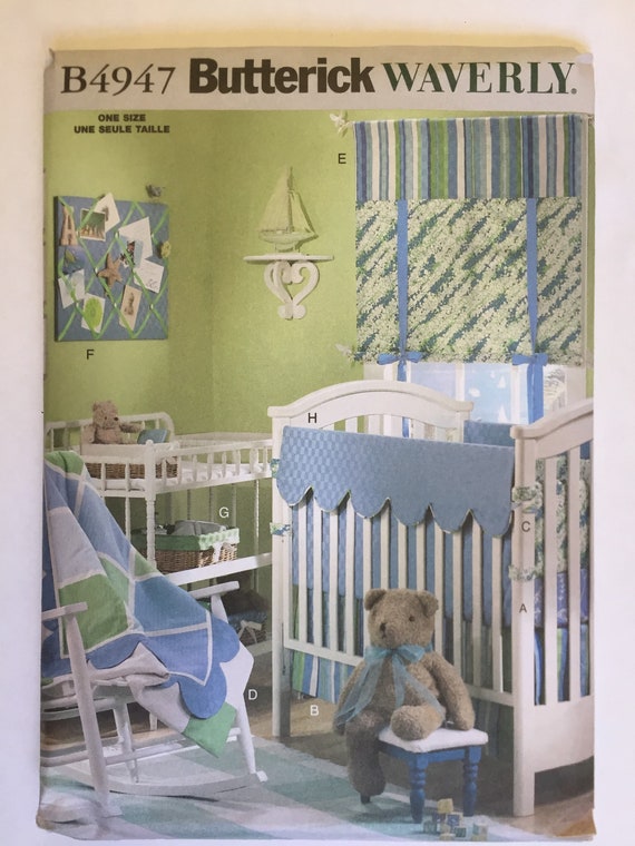 crib bumper pattern simplicity