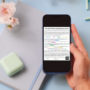 STEP Bible Highlighting Guide: Bible Study Method (printable) - Etsy