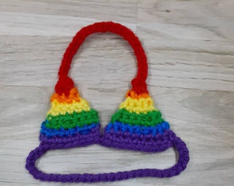 Bras for Crochet Saggy Boob Frog Plushie