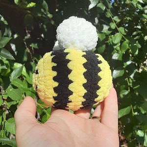 Baby Bee Crochet Amigurumi Plushie