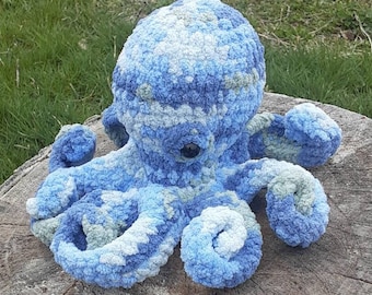 Stuffed Octopus Crochet Amigurumi Plushie