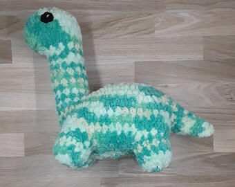 Dinosaur Crochet Amigurumi Plush Stuffed Brontosaurus