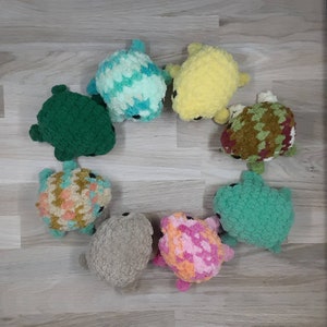 Crochet Pocket Rain Frog Small Amigurumi Plushie or Keychain Buy 3 Get 1 Free